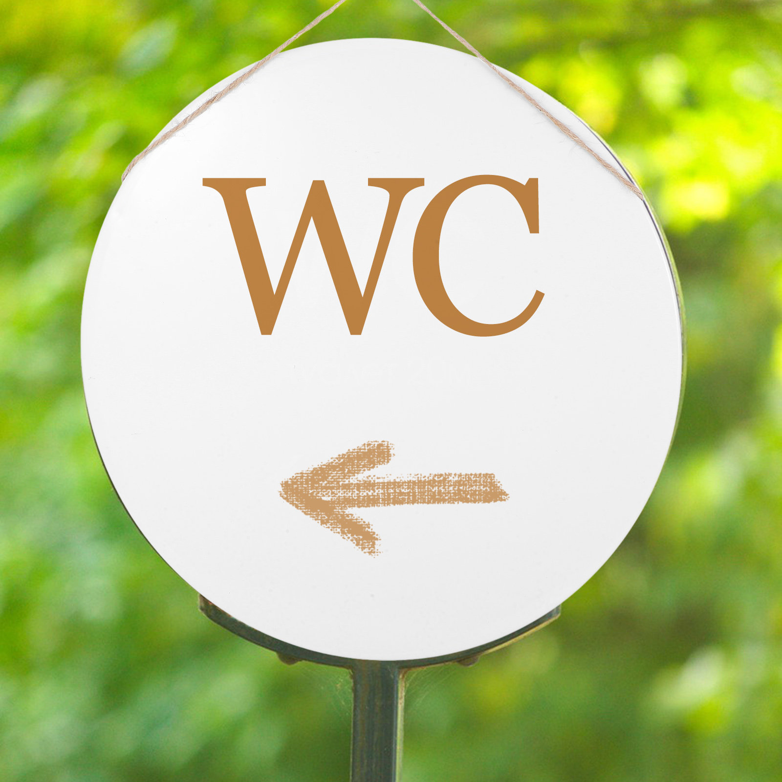 Yard Sign Blank - Blank blikken metalen bord 11,79x11,79 inch