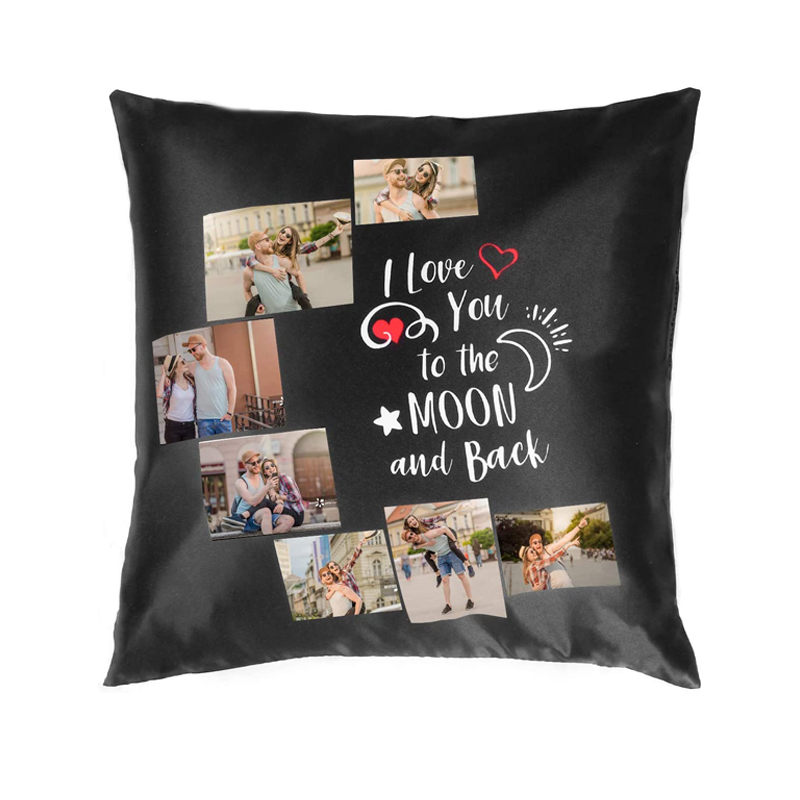 Pillow Cover Sublimation - 10 stks/partij 7 Panelen Blank Moon
