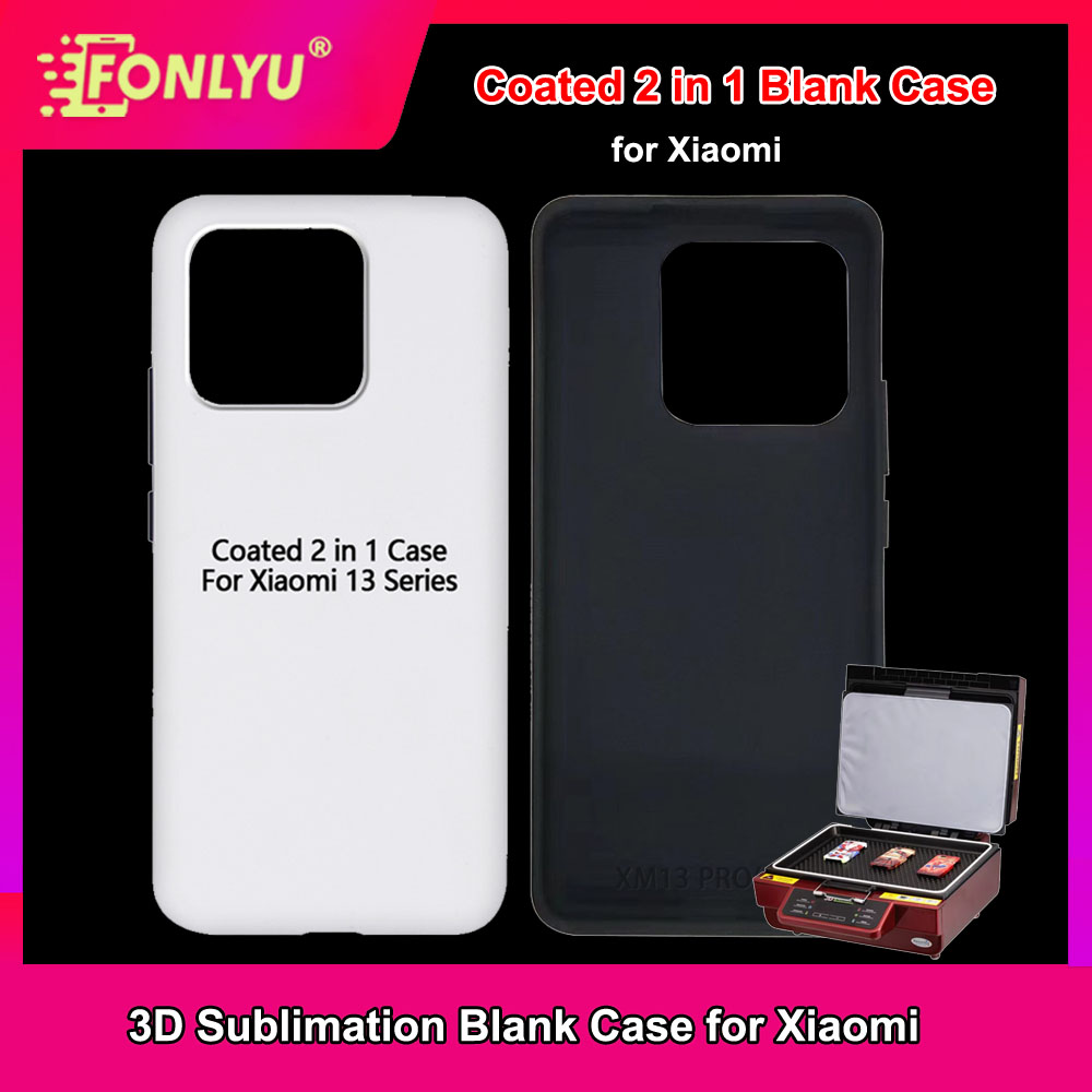 Phone Case Blank Print - Gecoat 2-in-1 blanco telefoonhoesje voor Redmi