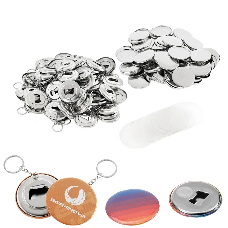 Button Badge Blank - 50 Stuks Diy Badge Materiaal Voor