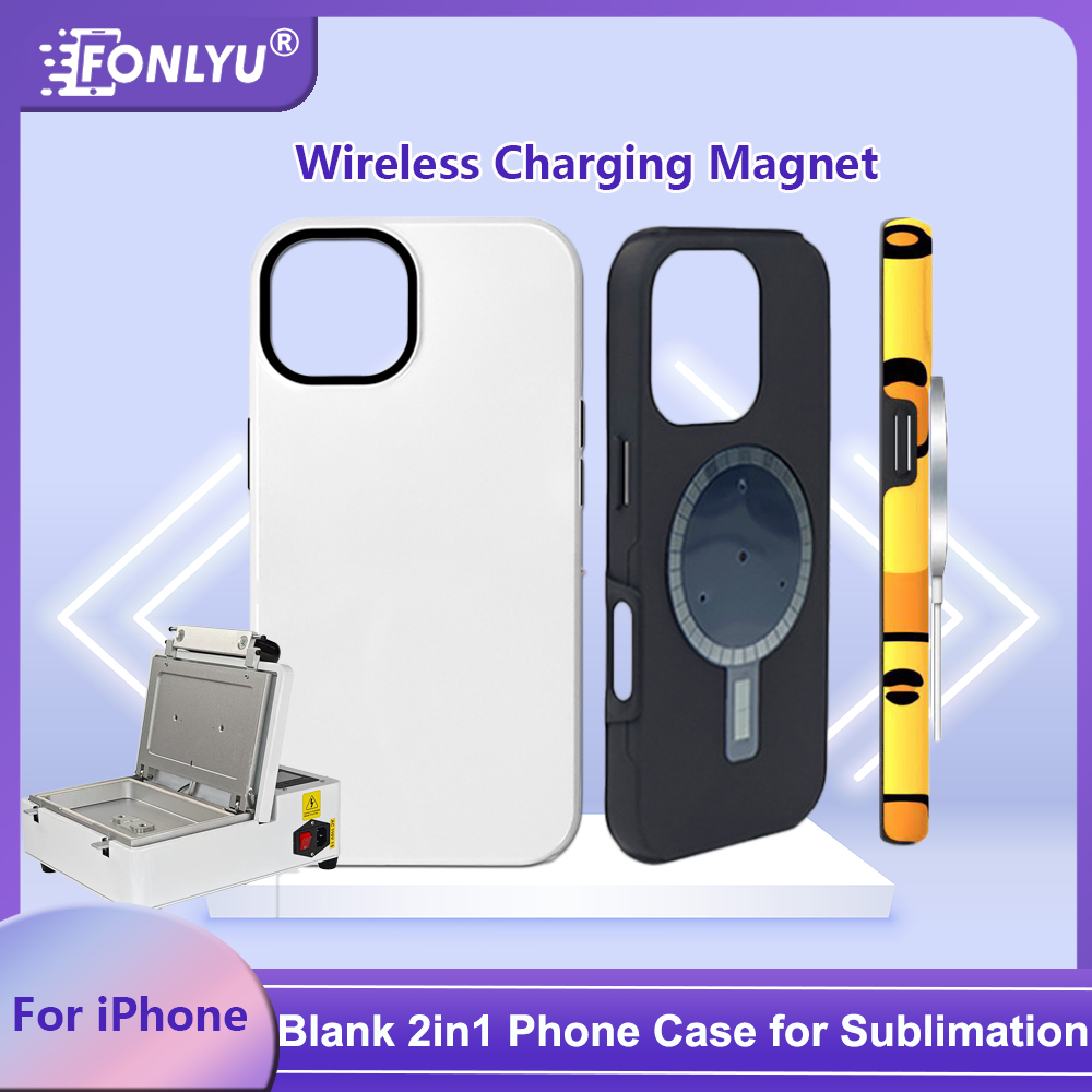 Phone Case Blank Print - FONLYU 5 ST Blank Magnetische 2