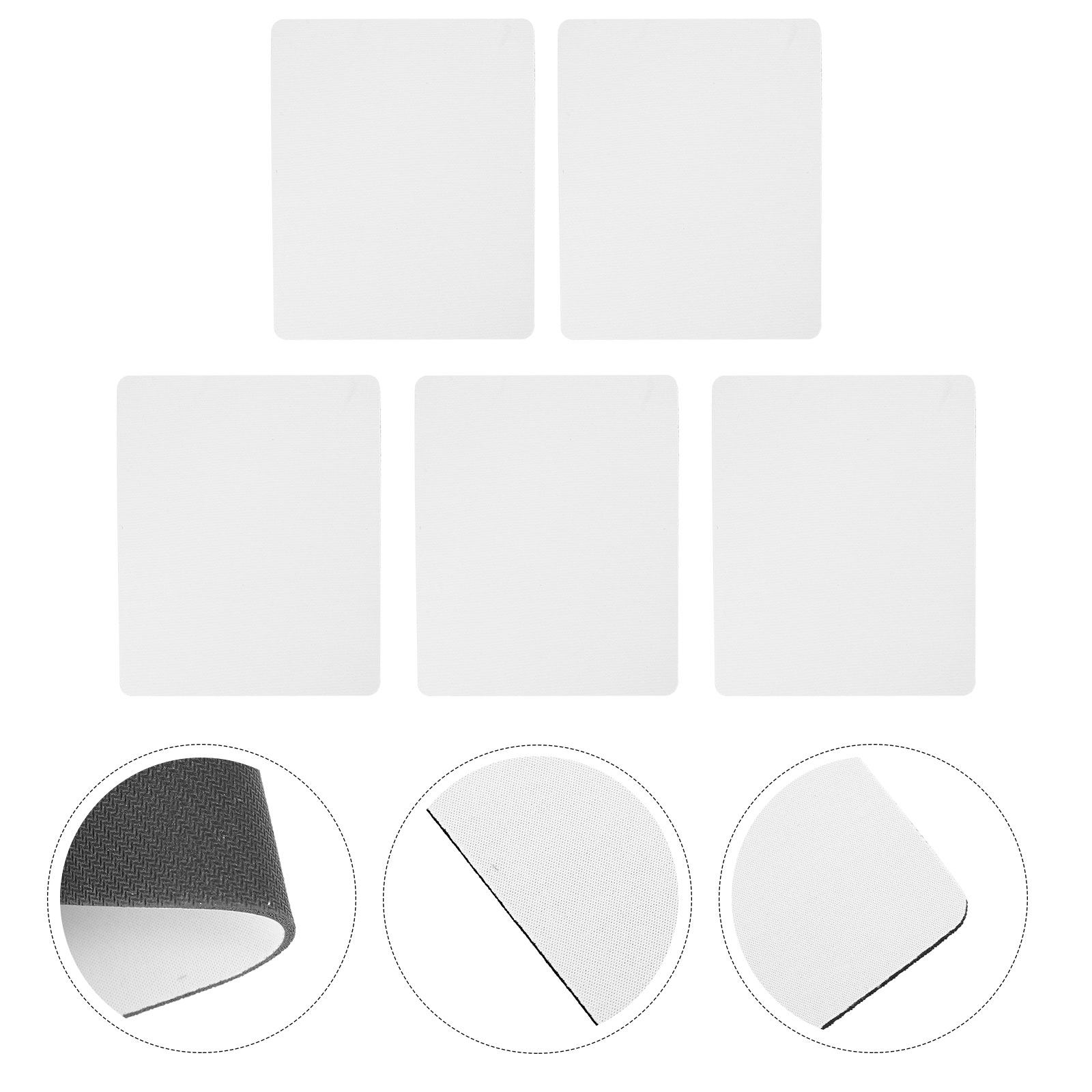 Mouse Pad Blank Sublimation - 5 stuks sublimatie blanco muismatten rubberen