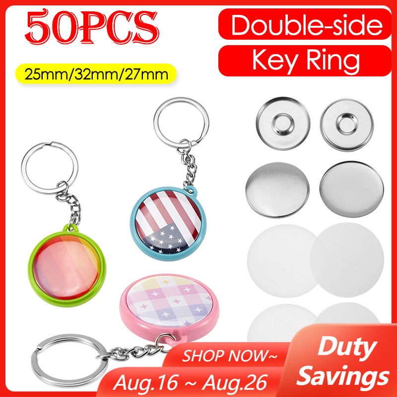 Button Badge Blank - 50 stuks/set 25mm 32mm 37mm Dubbelzijdige