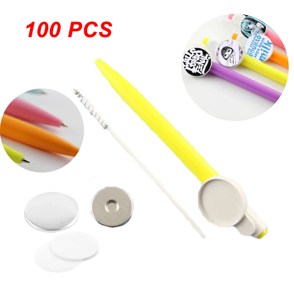 Button Badge Blank - 25mm Pin Badge Knop Onderdelen 100PCS