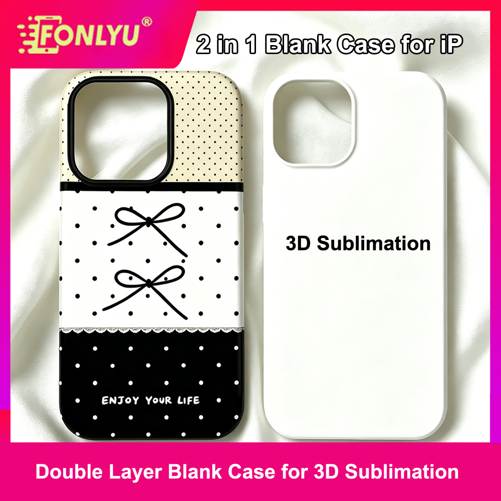 FONLYU 2-in-1 3D sublimatie bl - Phone Case Blank Print recensie en prijs