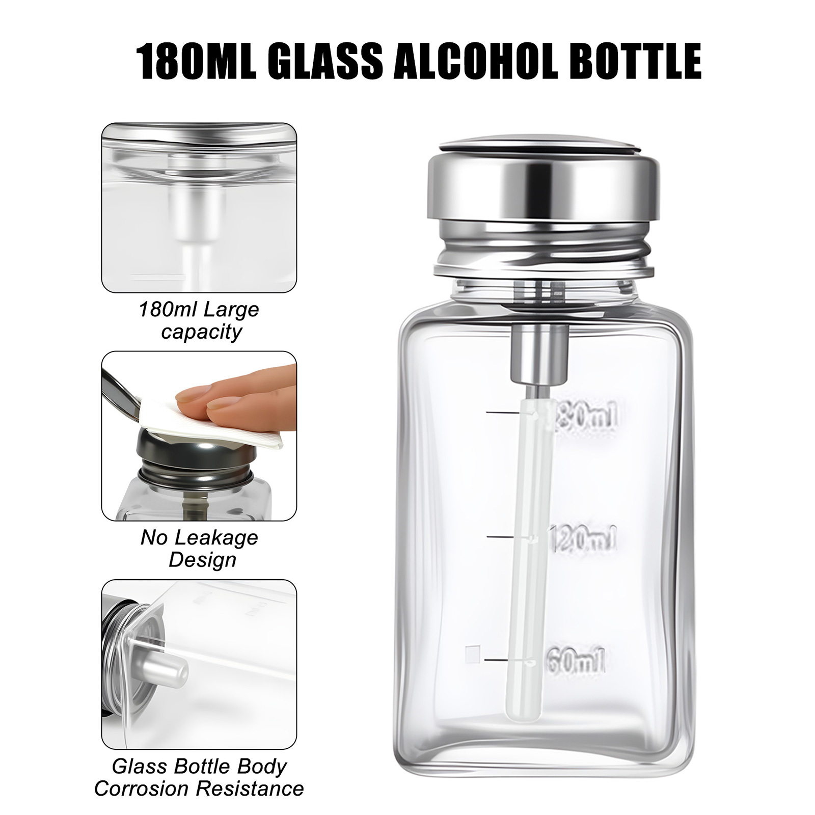 180ml nagelglasfles pers trech - Water Bottle Blank recensie en prijs