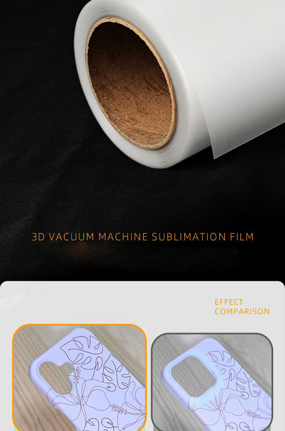 FONLYU 420mm * 40mm Roll 3D Su - Phone Case Blank Print recensie en prijs