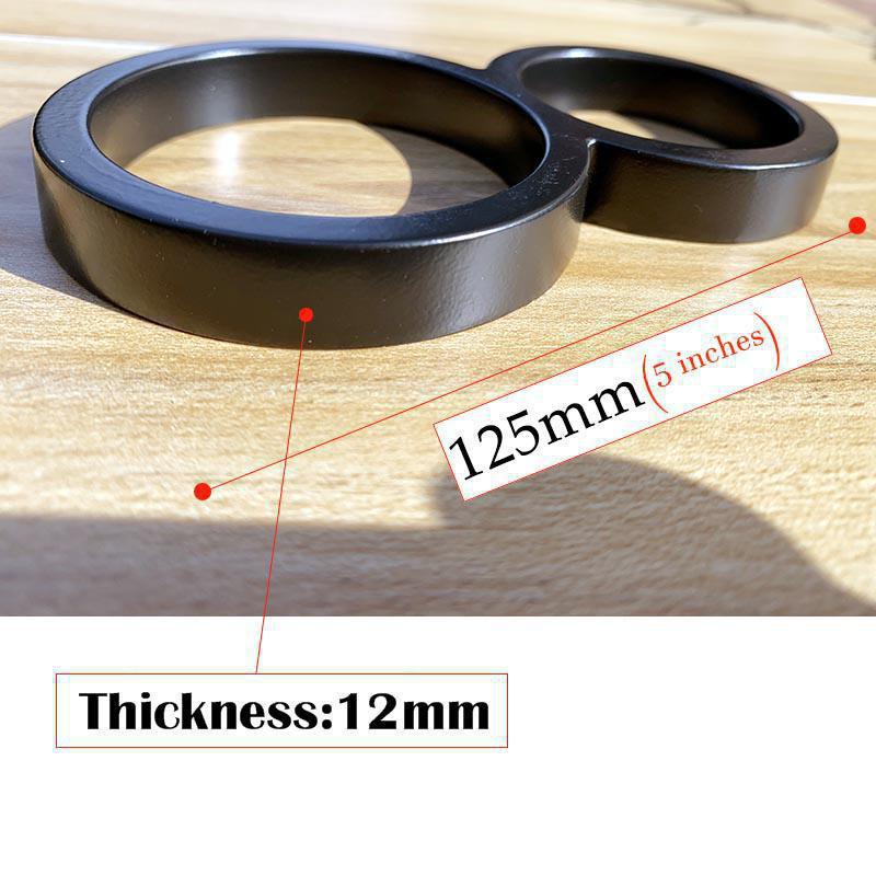 125mm Zwart Huis Nummers Lette - Yard Sign Blank recensie en prijs