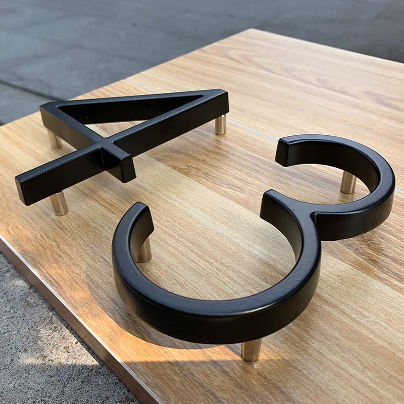 125mm Zwart Huis Nummers Lette - Yard Sign Blank recensie en prijs