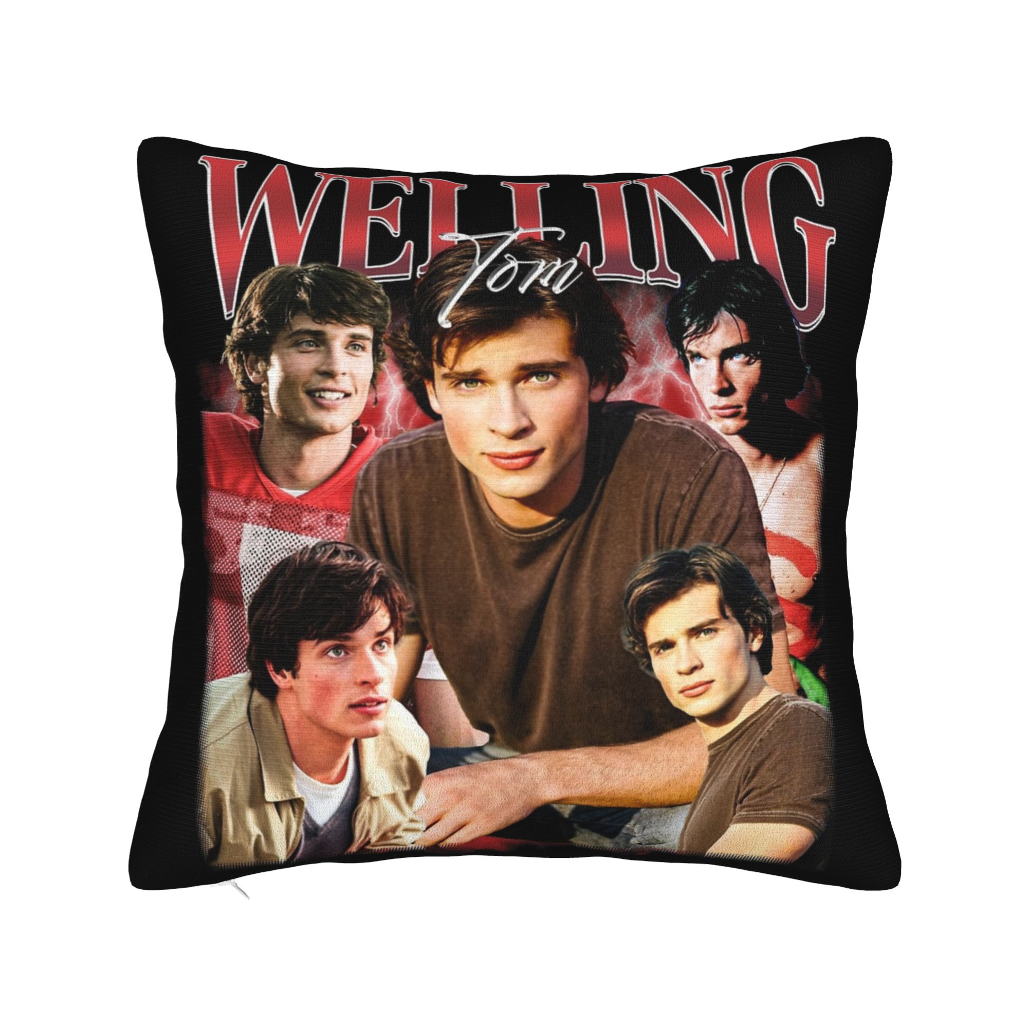 Vintage Welling Tom heated riv - Pillow Cover Sublimation recensie en prijs