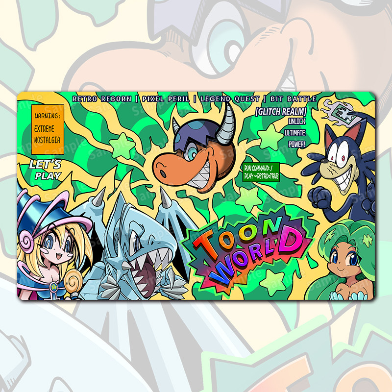 Yu-Gi-Oh! 600x350mm Toon Dark  - Door Mat Blank recensie en prijs