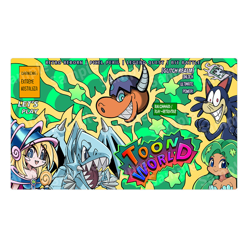 Yu-Gi-Oh! 600x350mm Toon Dark  - Door Mat Blank recensie en prijs