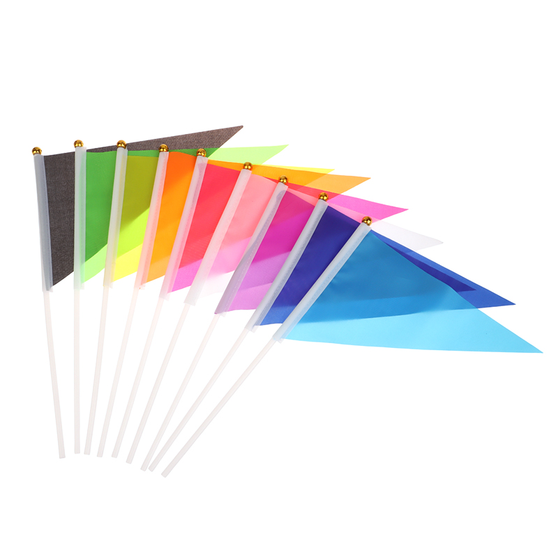 10 Stuks Kleurrijke Driehoekig - Yard Sign Blank recensie en prijs