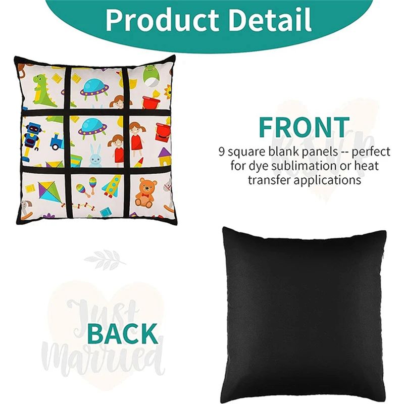 ABKJ-6 Stuks Sublimatie Blanco - Pillow Cover Sublimation recensie en prijs