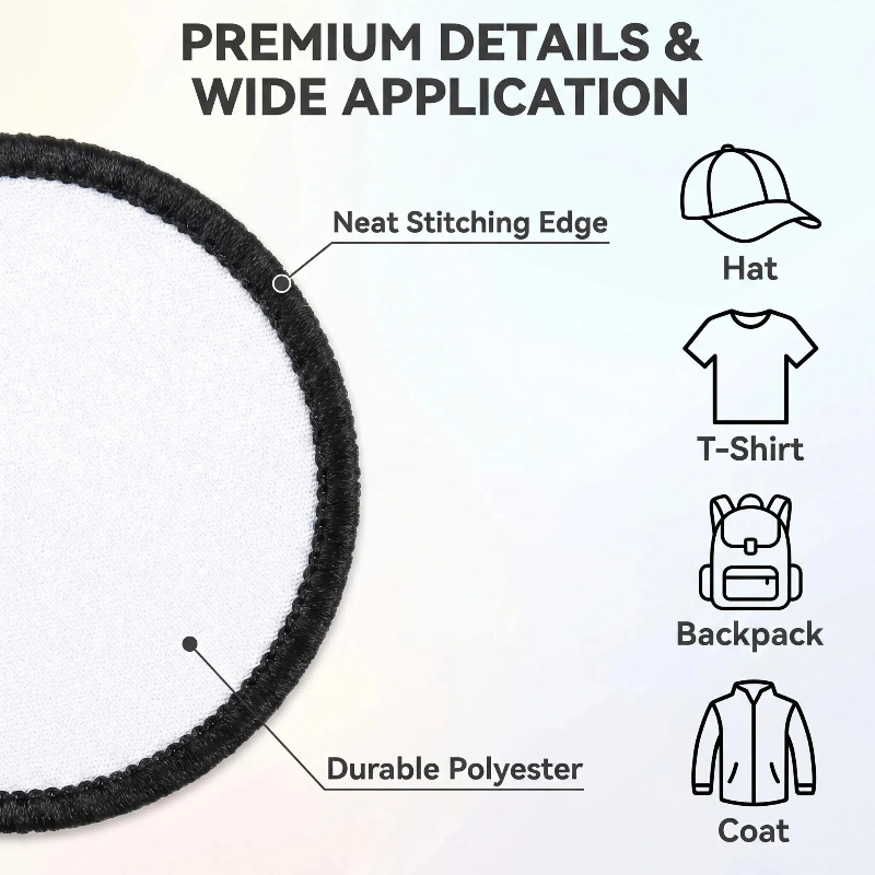 40 stuks sublimatiepatches van - Hat Sublimation Blank recensie en prijs