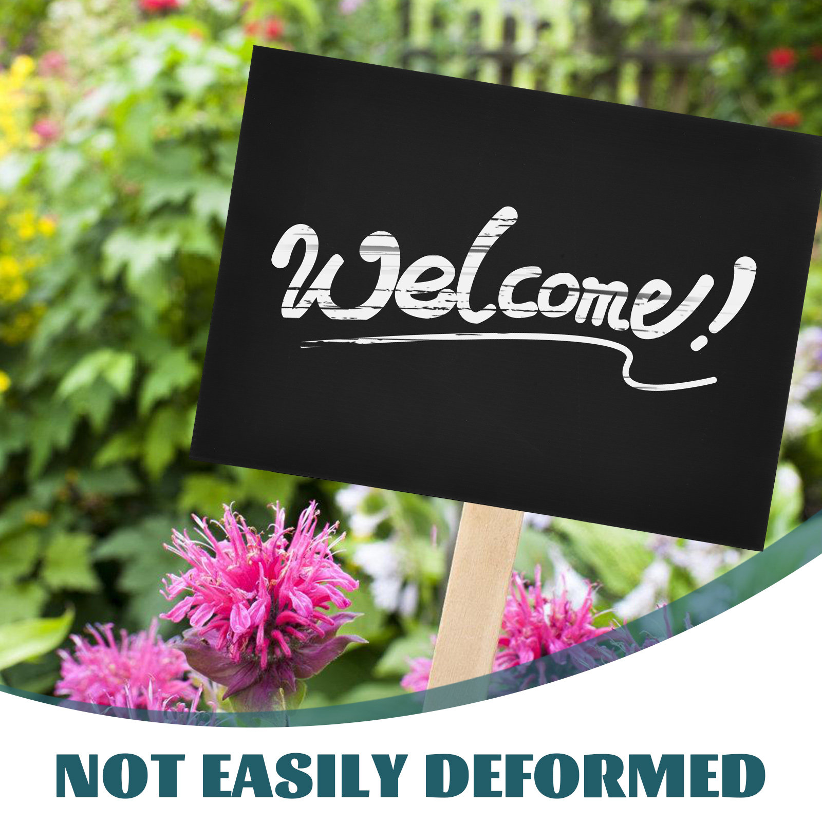 2 stuks matzwarte blanco tuinb - Yard Sign Blank recensie en prijs